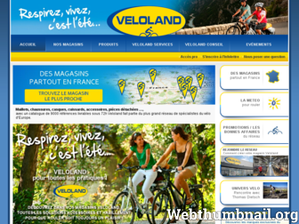 veloland.com website preview