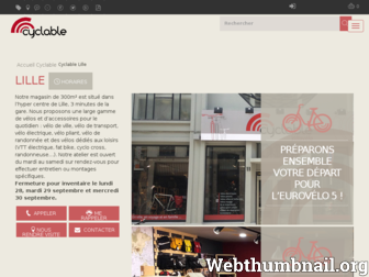 lille.cyclable.com website preview