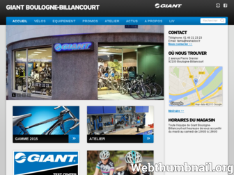 giant-boulogne-billancourt.fr website preview