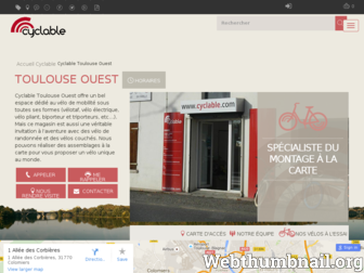 toulouse-ouest.cyclable.com website preview