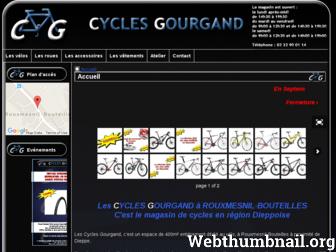 cycles-gourgand.fr website preview