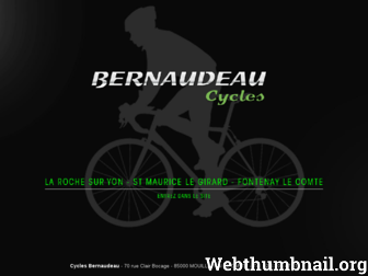 bernaudeaucycles.fr website preview