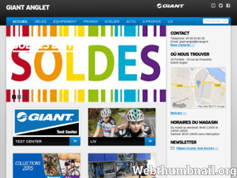 giant-anglet.fr website preview