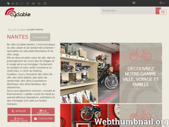 nantes.cyclable.com website preview