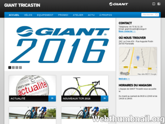 giant-tricastin.fr website preview