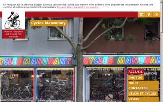cyclesmanudany.com website preview