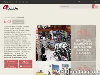 nice.cyclable.com website preview