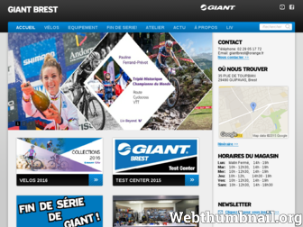 giant-brest.fr website preview