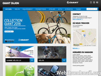 giant-dijon.fr website preview