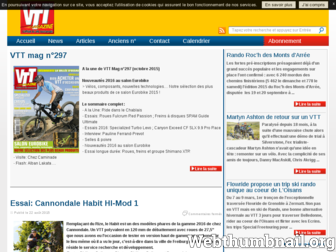 vttmag.fr website preview