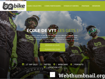 bike-academy.fr website preview