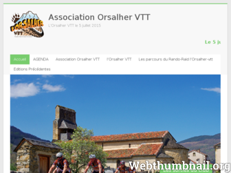 orsalher-vtt.com website preview