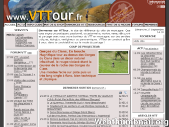 vttour.fr website preview