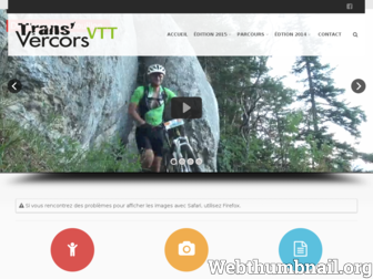 transvercors-vtt.com website preview