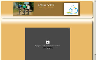 pele-vtt.fr website preview