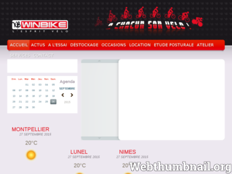 winbike.fr website preview