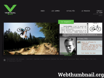 verticalbike.fr website preview