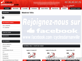 cycles-darnanville.com website preview