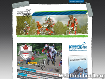 bmxdrummond.com website preview