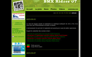 bmxriders07.com website preview