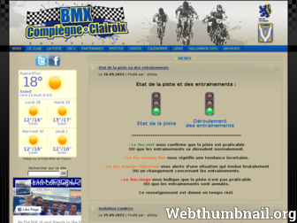 bmxcompiegne-clairoix.fr website preview