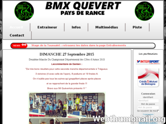 bmxquevert.com website preview