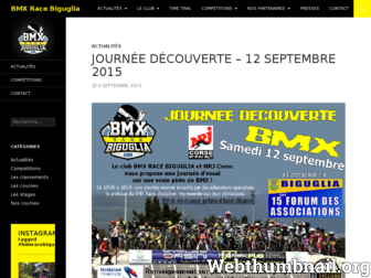 bmxracebiguglia.fr website preview