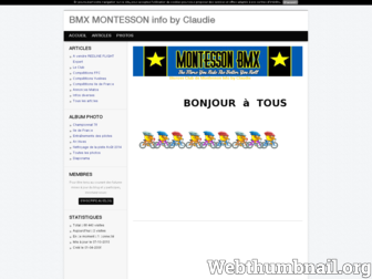 bmxmontesson.com website preview