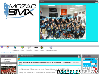 mozacbmx.org website preview