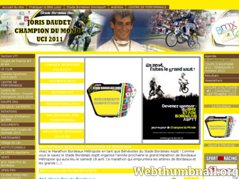 stadebordelais-bmx.com website preview