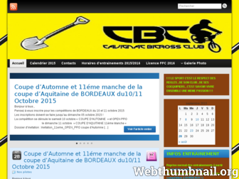 bmxcavignac.fr website preview