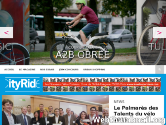 city-ride.fr website preview