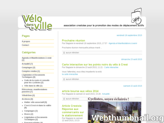 velo-ville-crest.fr website preview
