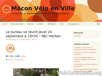 maconvelo.fr website preview