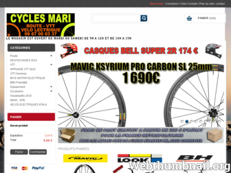 cycles-mari.com website preview