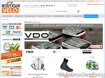boutique-velo.com website preview