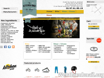 kitchen-bike.com website preview