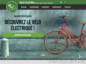 velo-electro.com website preview