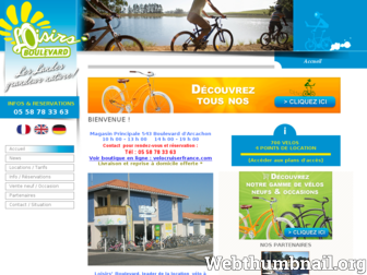 location-velos-biscarrosse.com website preview