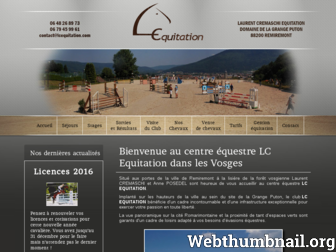 lc-equitation.com website preview