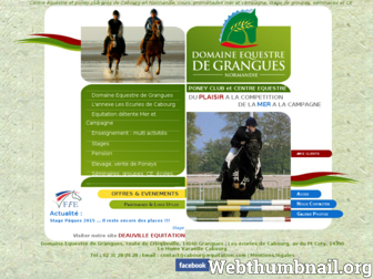 cabourg-equitation.com website preview