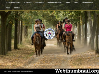 cartoucherie-equitation.com website preview