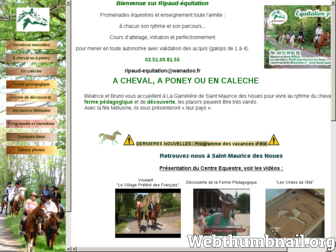 ripaud-equitation.com website preview