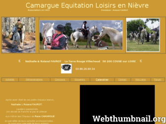 camargue-equitation-loisirs-nievre.com website preview