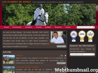 soule-equitation.equia.fr website preview