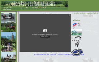 cherokee.equitation.free.fr website preview
