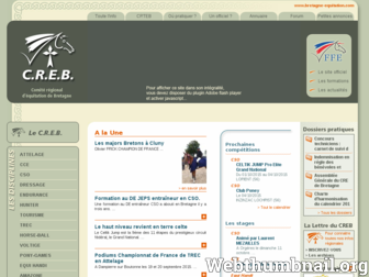 bretagne-equitation.com website preview