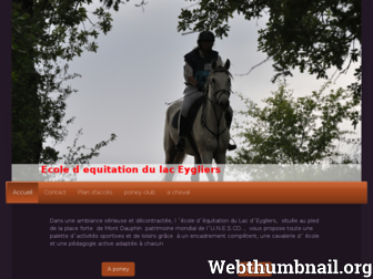 ecole-d-equitation.com website preview