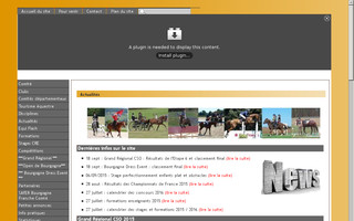 equitation-bourgogne.fr website preview