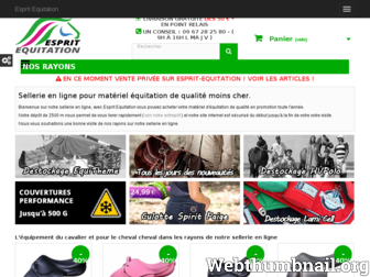 esprit-equitation.com website preview